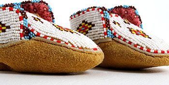 Beaded Baby Moccasins