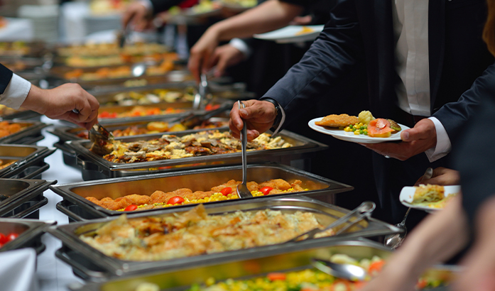 Buffet Line Up