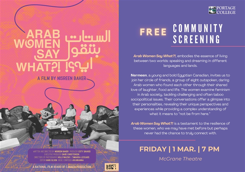 Arab Women Say What?! poster