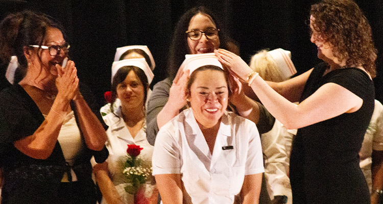 Nurses pinning ceremony