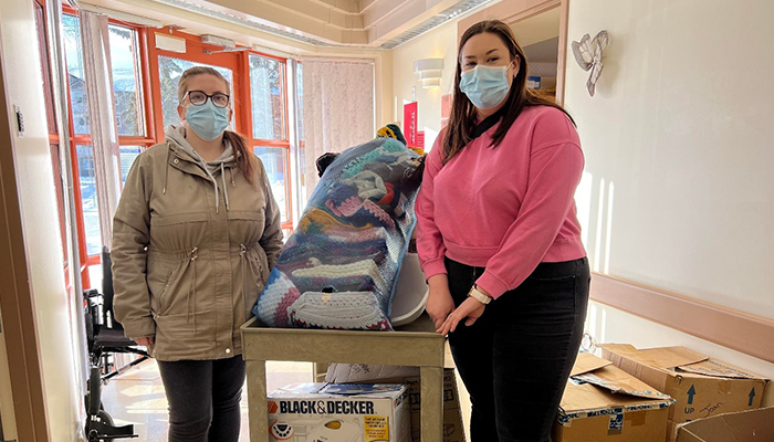 CSW Students Kristen Ivany and Sarah Mombourquette