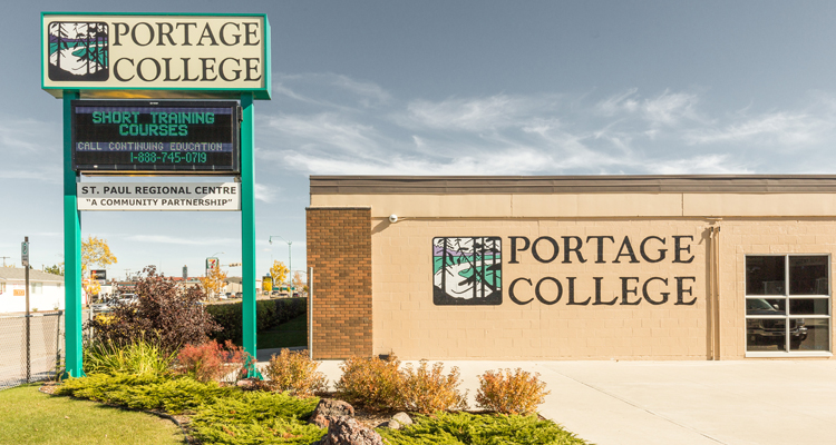 St. Paul campus exterior of building