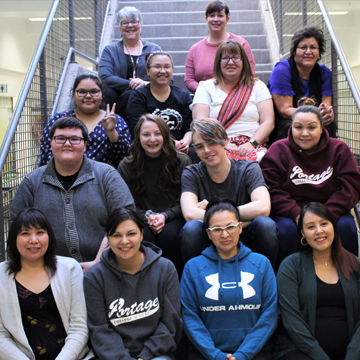 2nd Year Community Social Work students & instructors