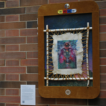 "Connect" Art Piece Created for the Exhibit